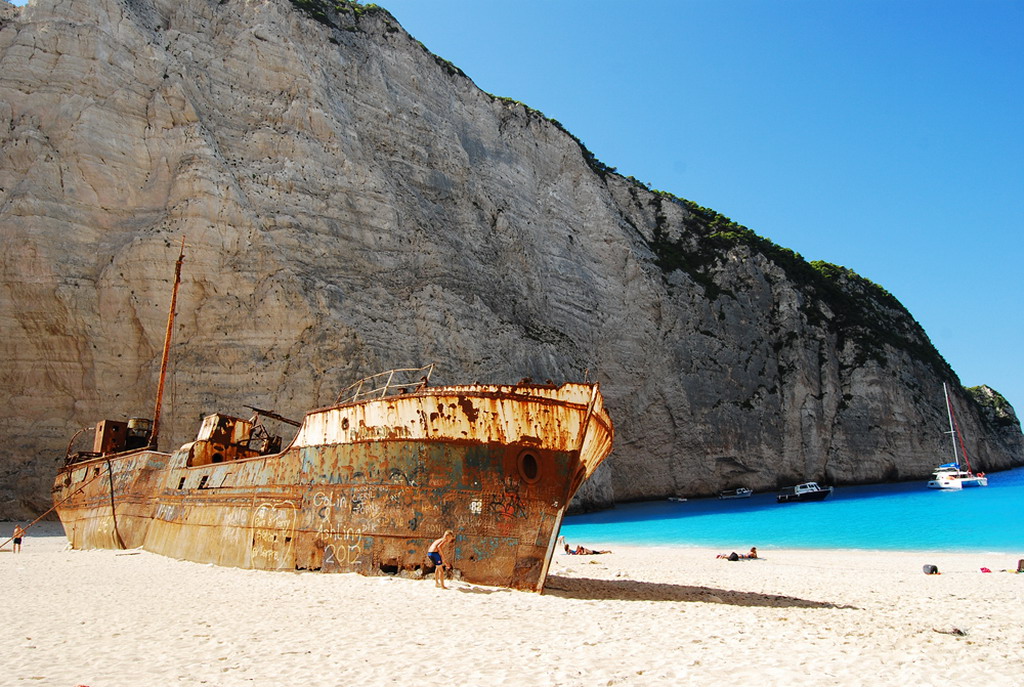  Shipwreck plaža Zakintos 